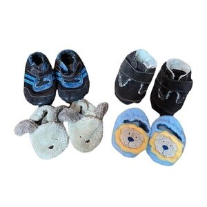 MULTIPLES Baby boy footies shoes